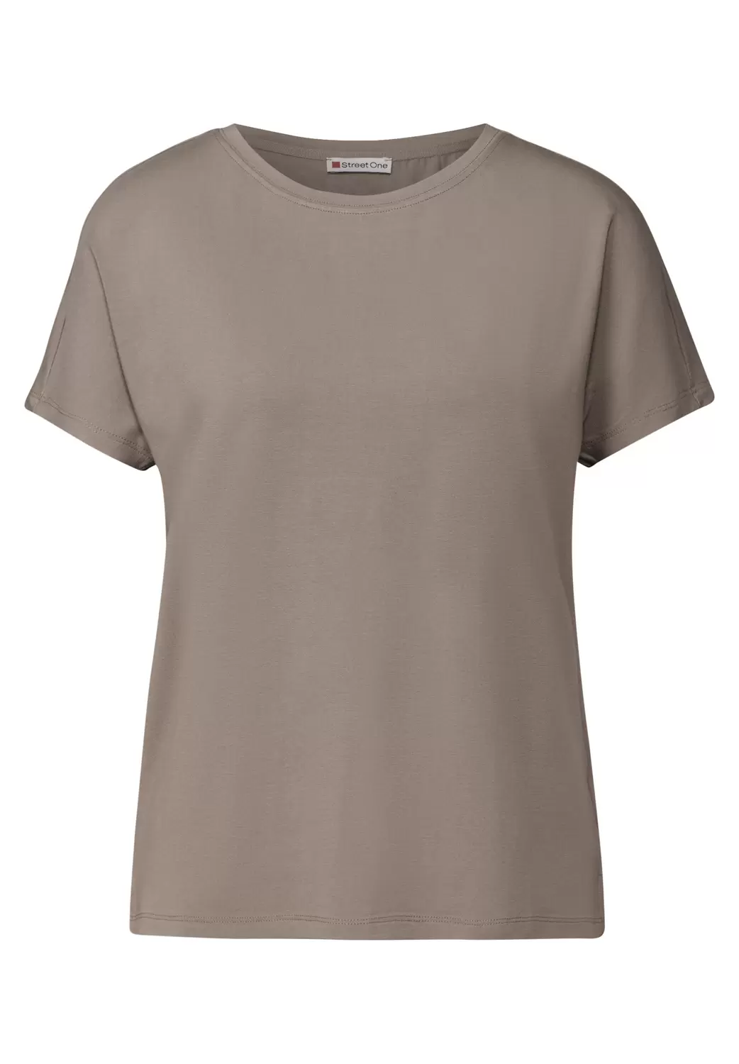 Shirt in Unifarbe