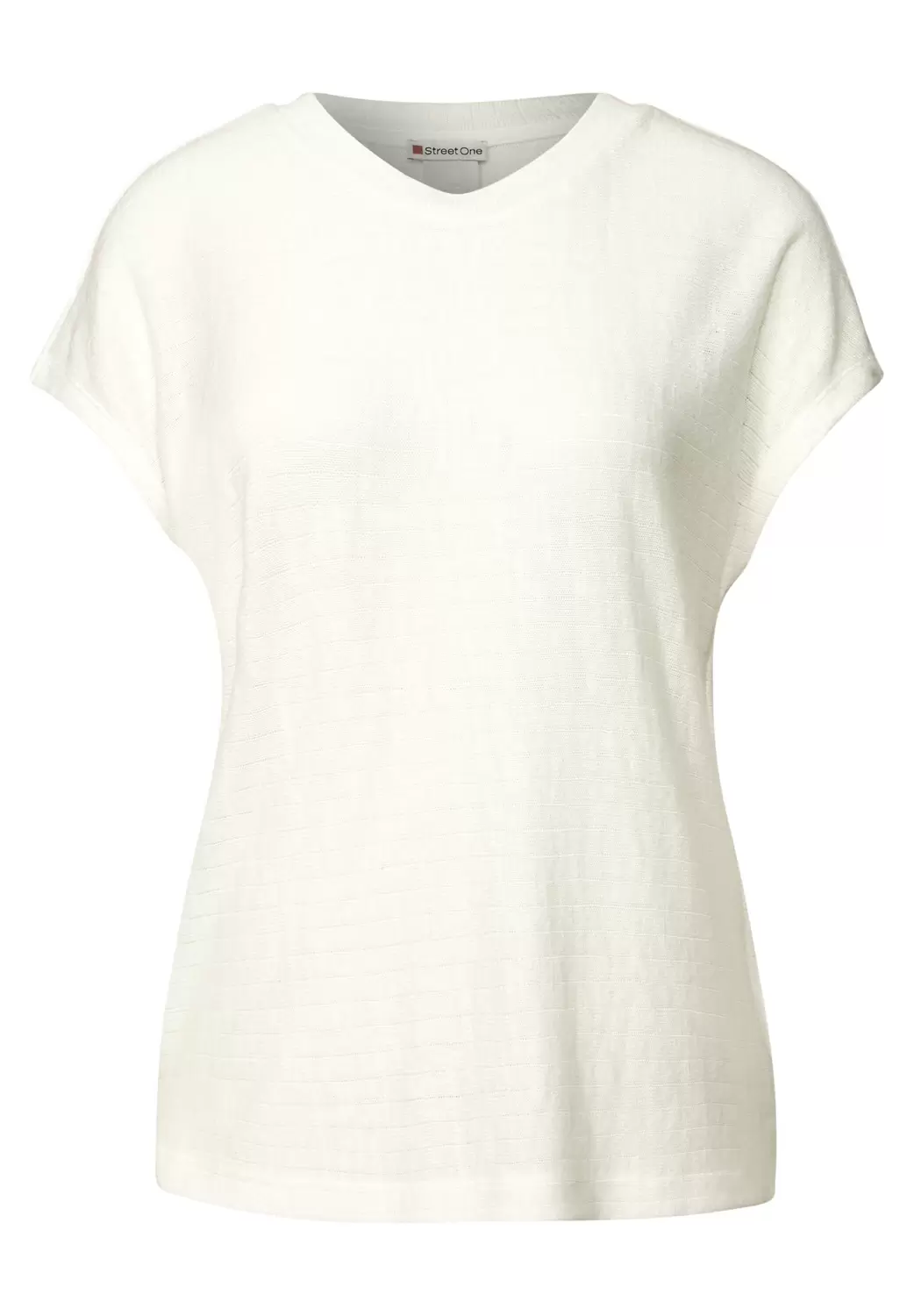 Shirt mit Streifenstruktur