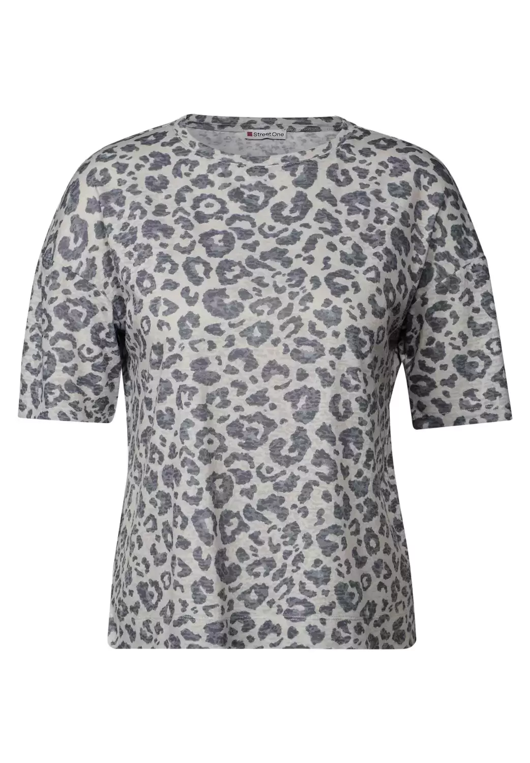 Ausbrenner-Shirt mit Muster