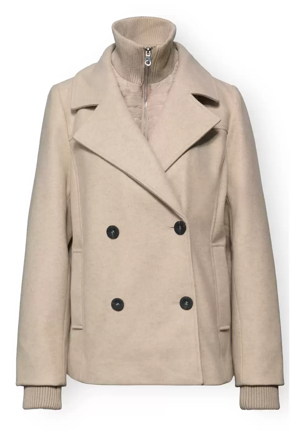 Cabanjacke mit Inlay