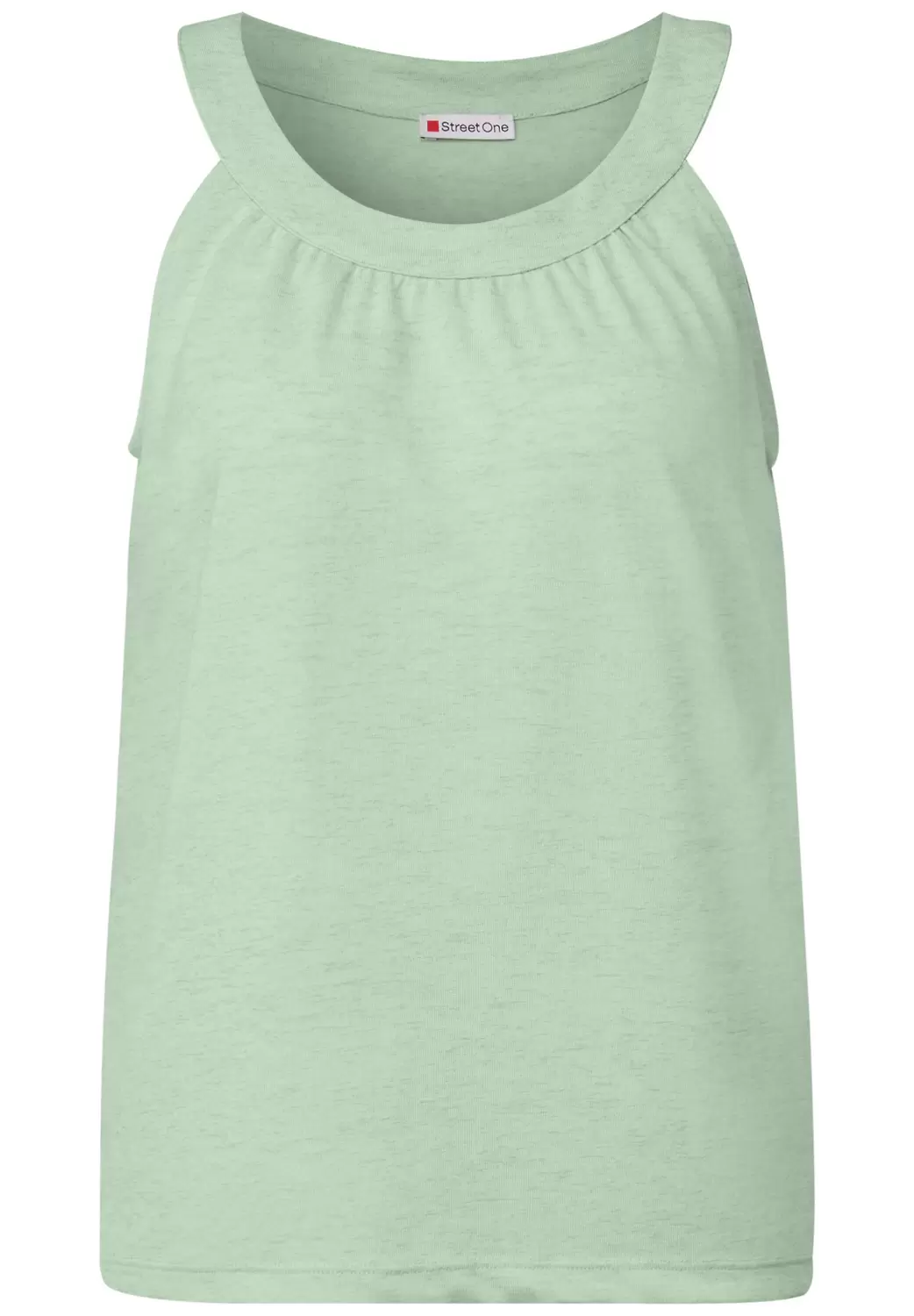 Leinen-Look Sommertop