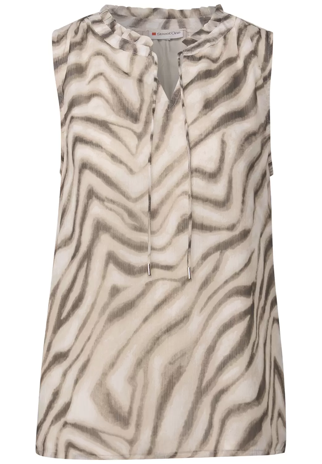 LTD QR chiffon blousetop w fri