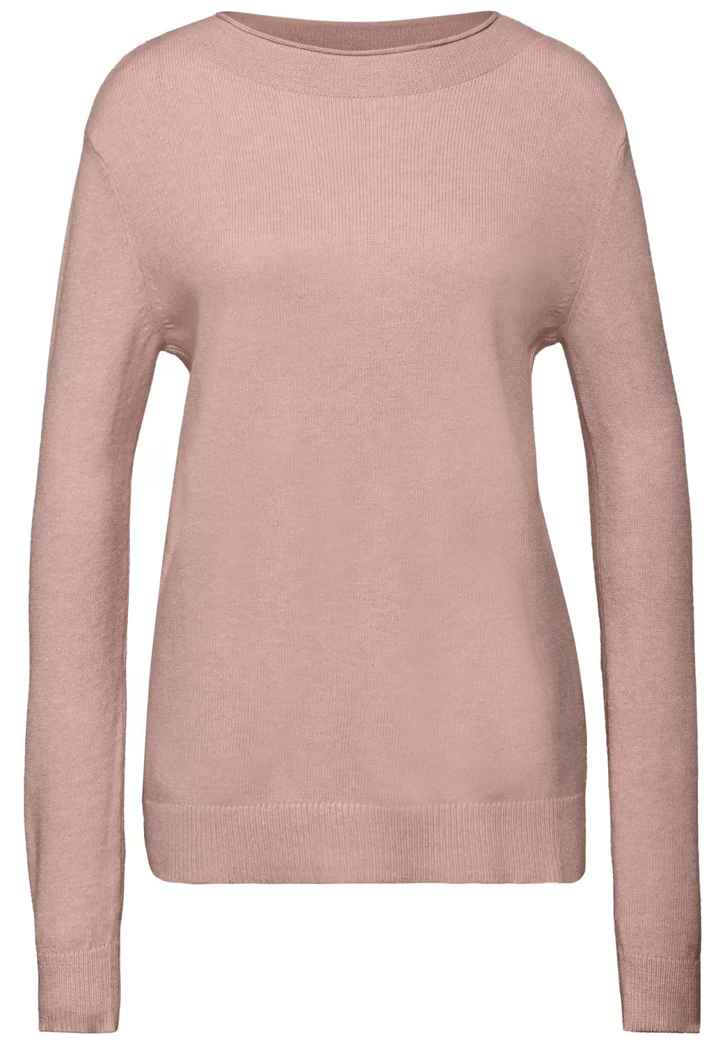 Pullover mit Rollkante