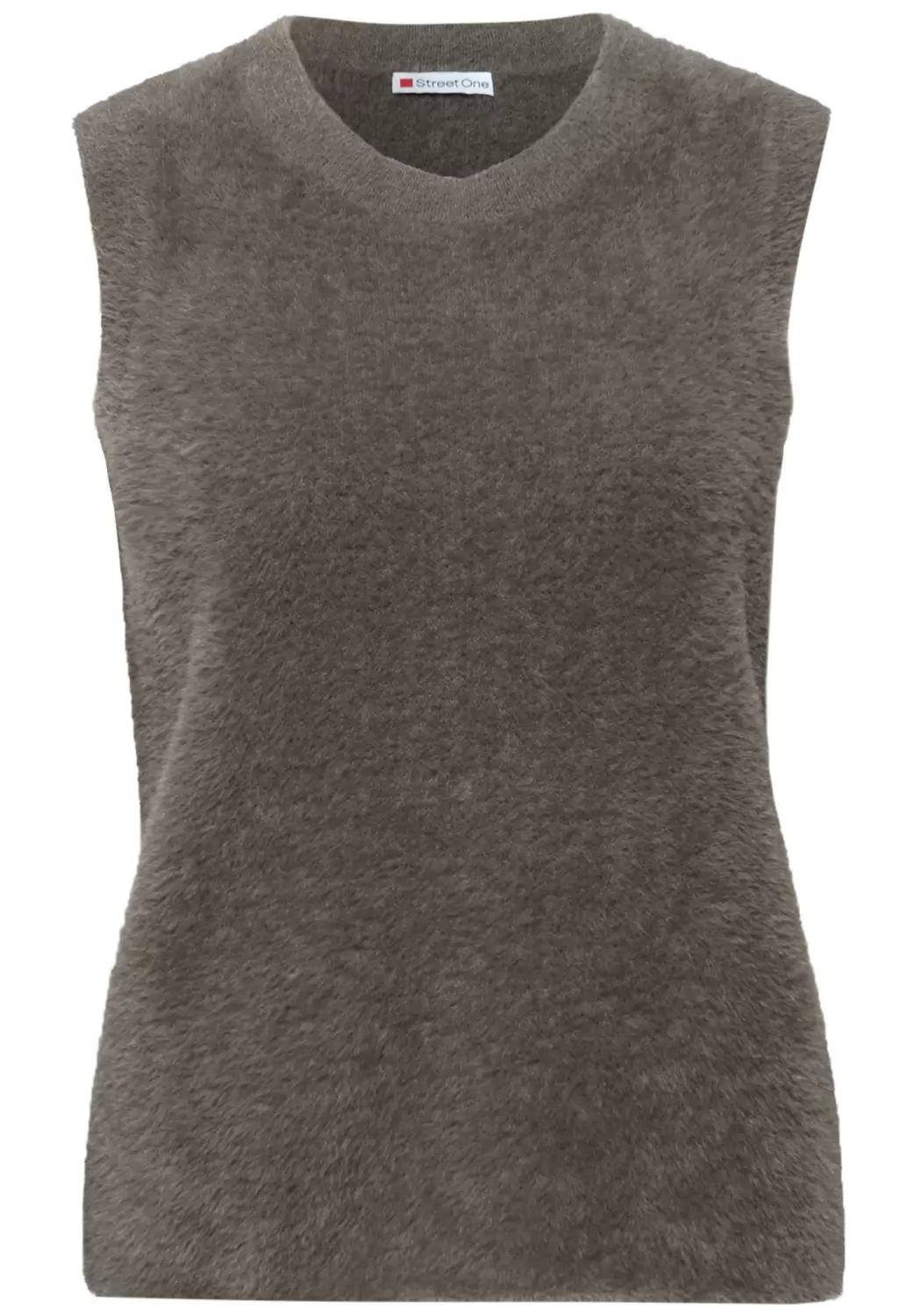 Ärmelloser Pullover