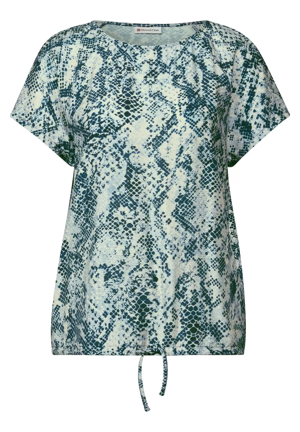 Materialmix Snake Shirt