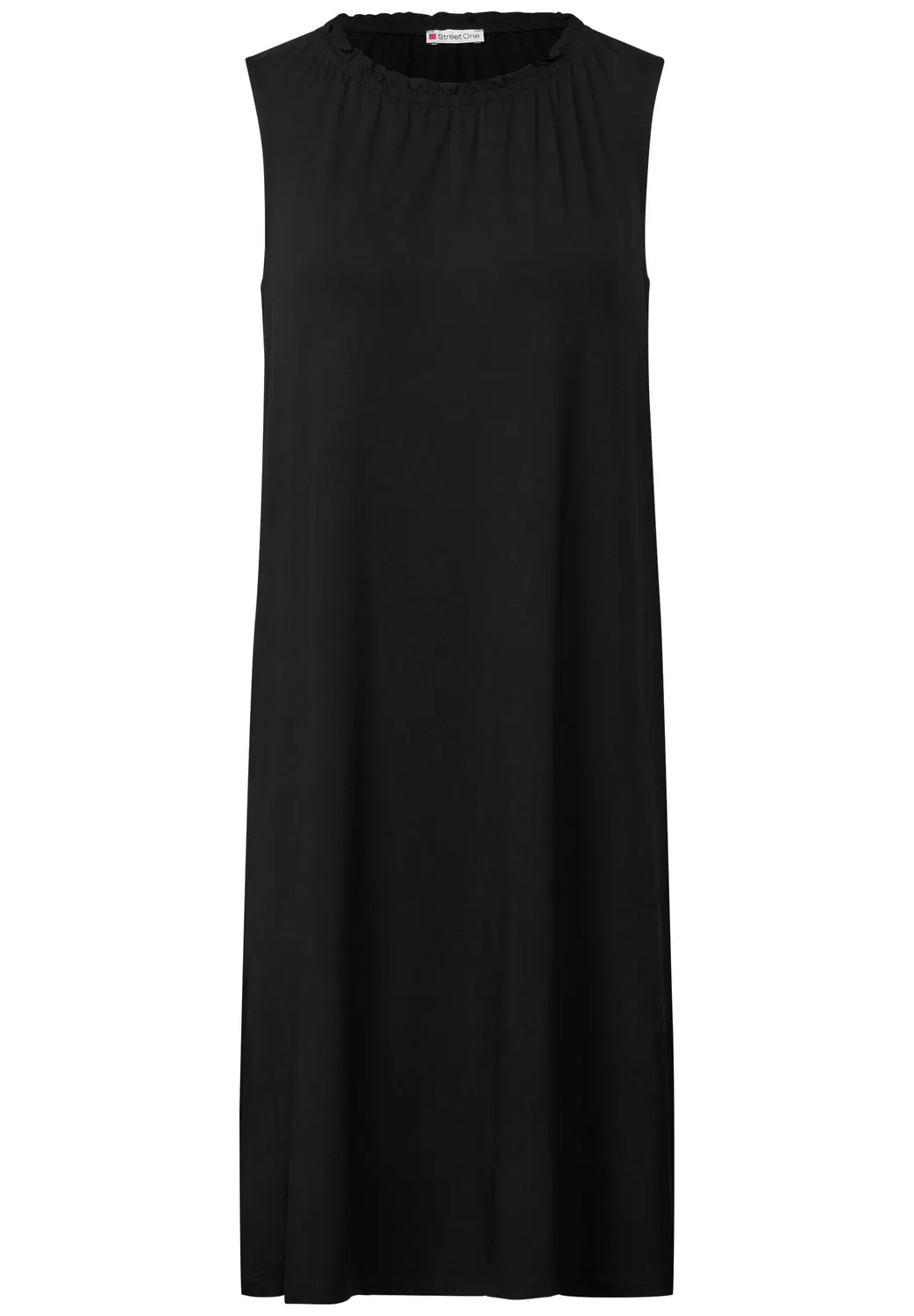 sleeveless Jersey Dress_solid