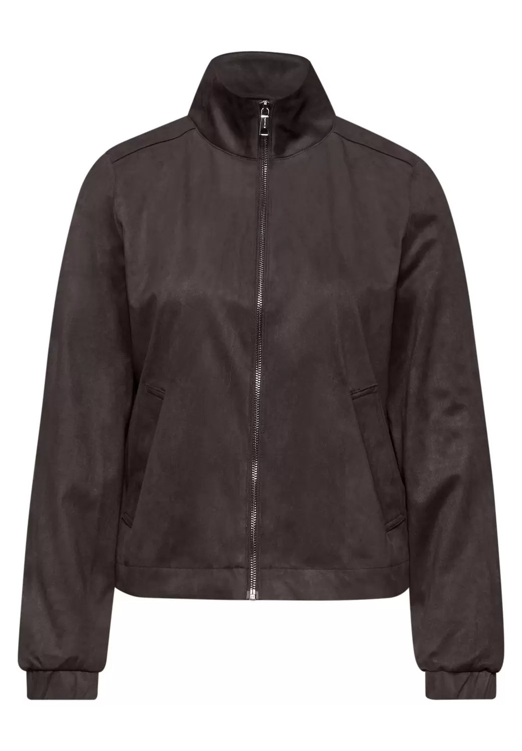 Kurze Velours Jacke