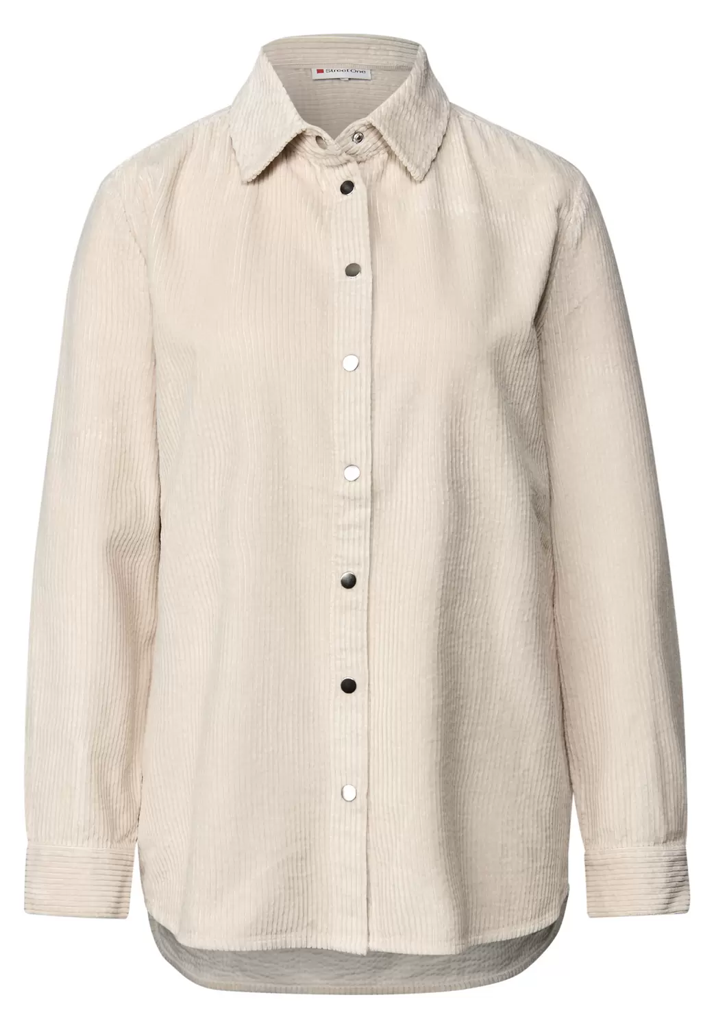 LTD QR Corduroy longblouse w p