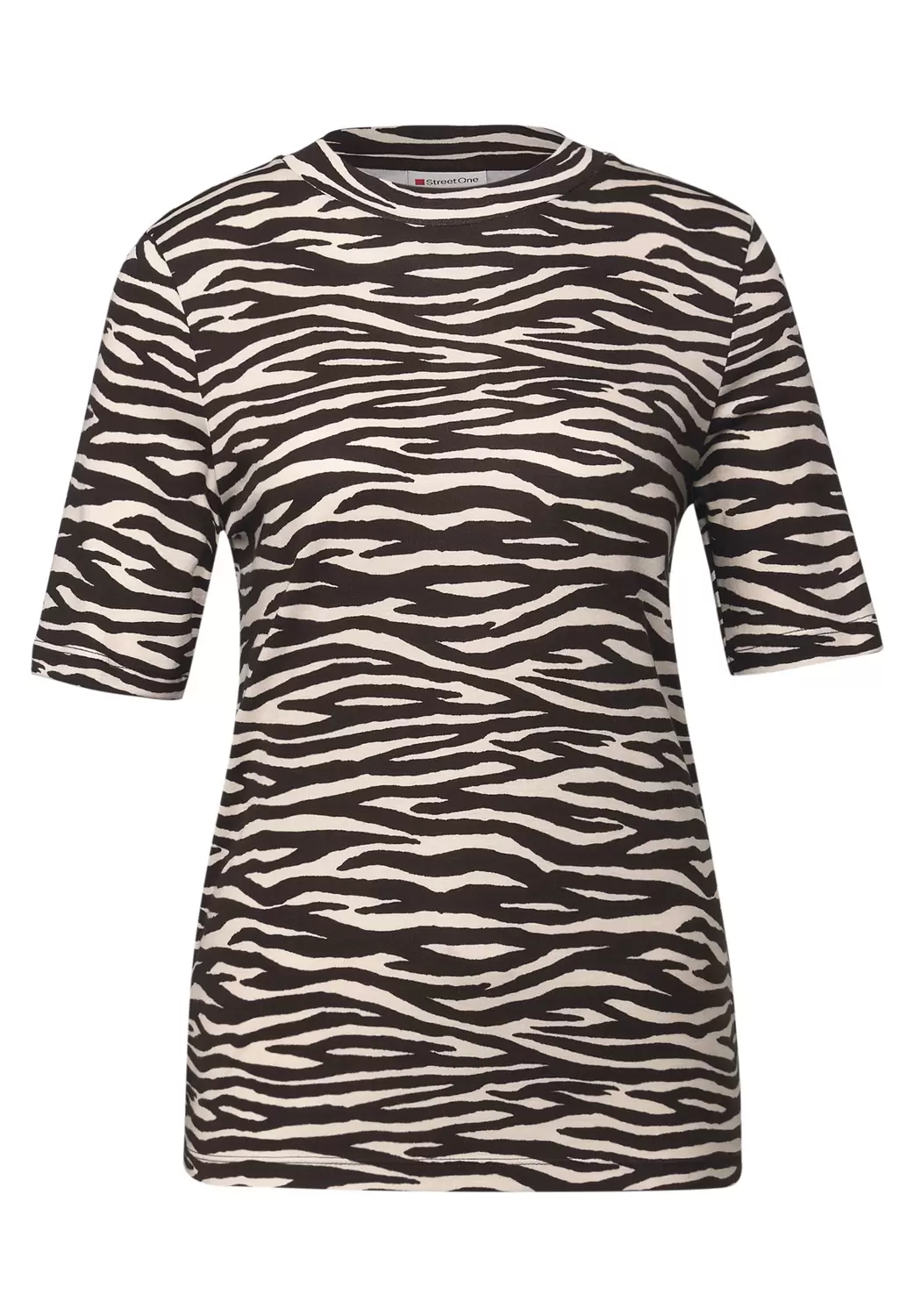 LTD QR printed turtle neck shi