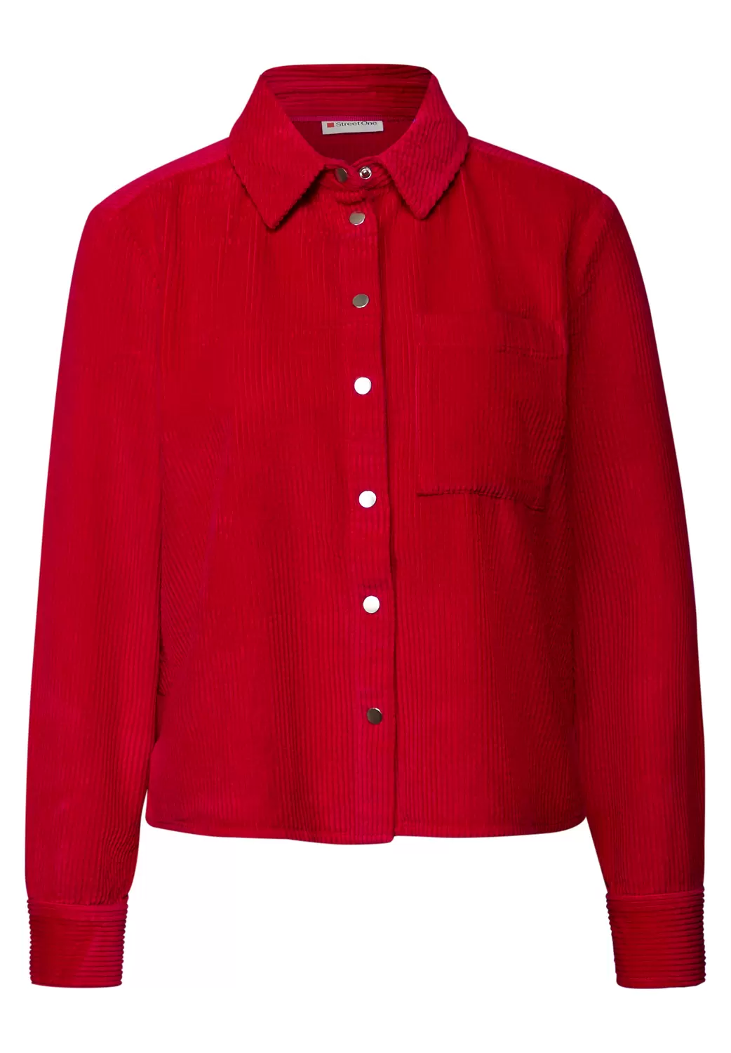 LTD QR Courduroy shirtcollar b - 16865/racing red