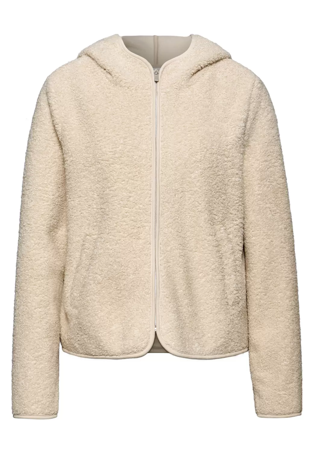 LTD QR teddy jacket w.hoody