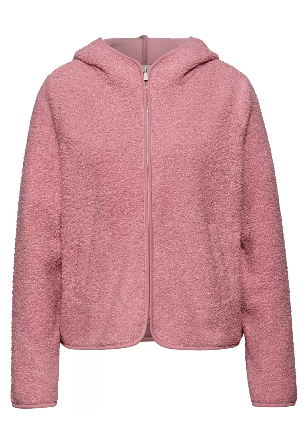 LTD QR teddy jacket w.hoody