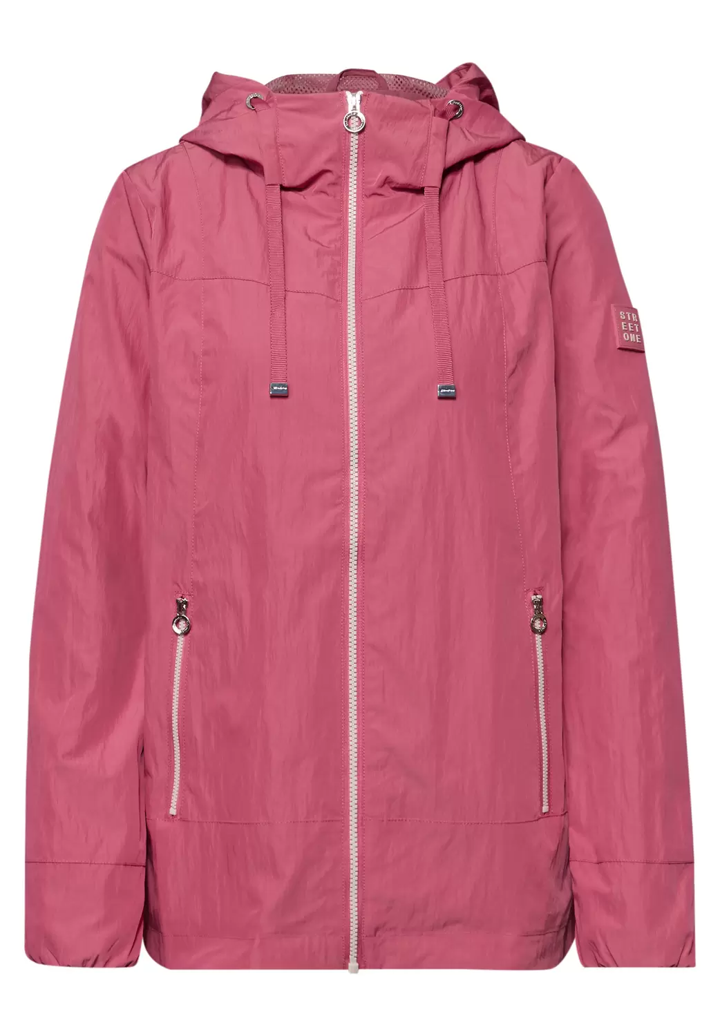 Jacke mit Kapuze und Zipper