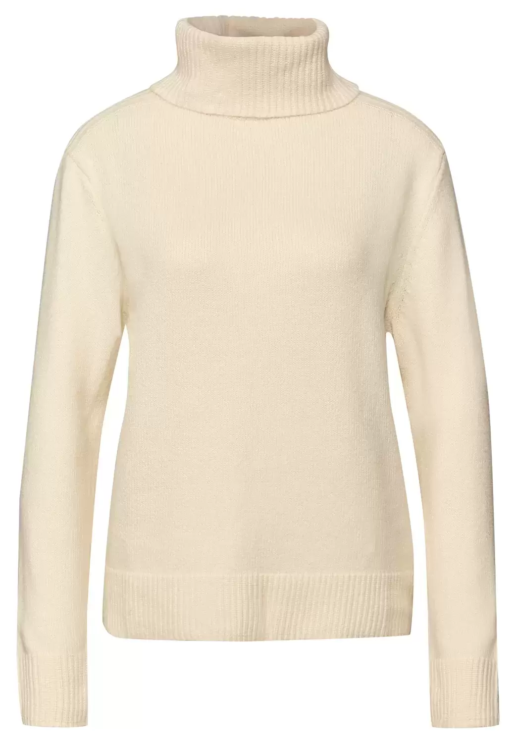 Cosy sweater with roll-neck female