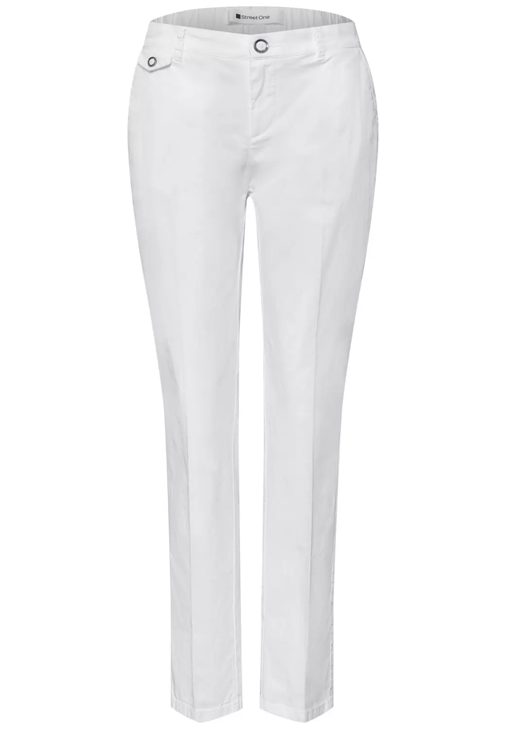 Chino im Casual Fit in softer Qualität