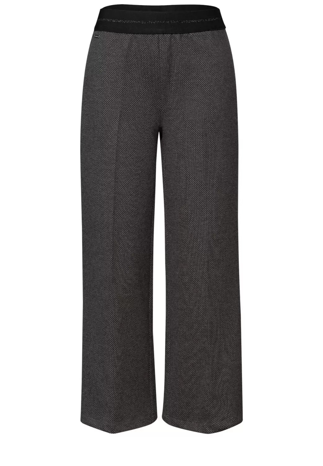 LTD QR_Wide Leg HW Herringbone