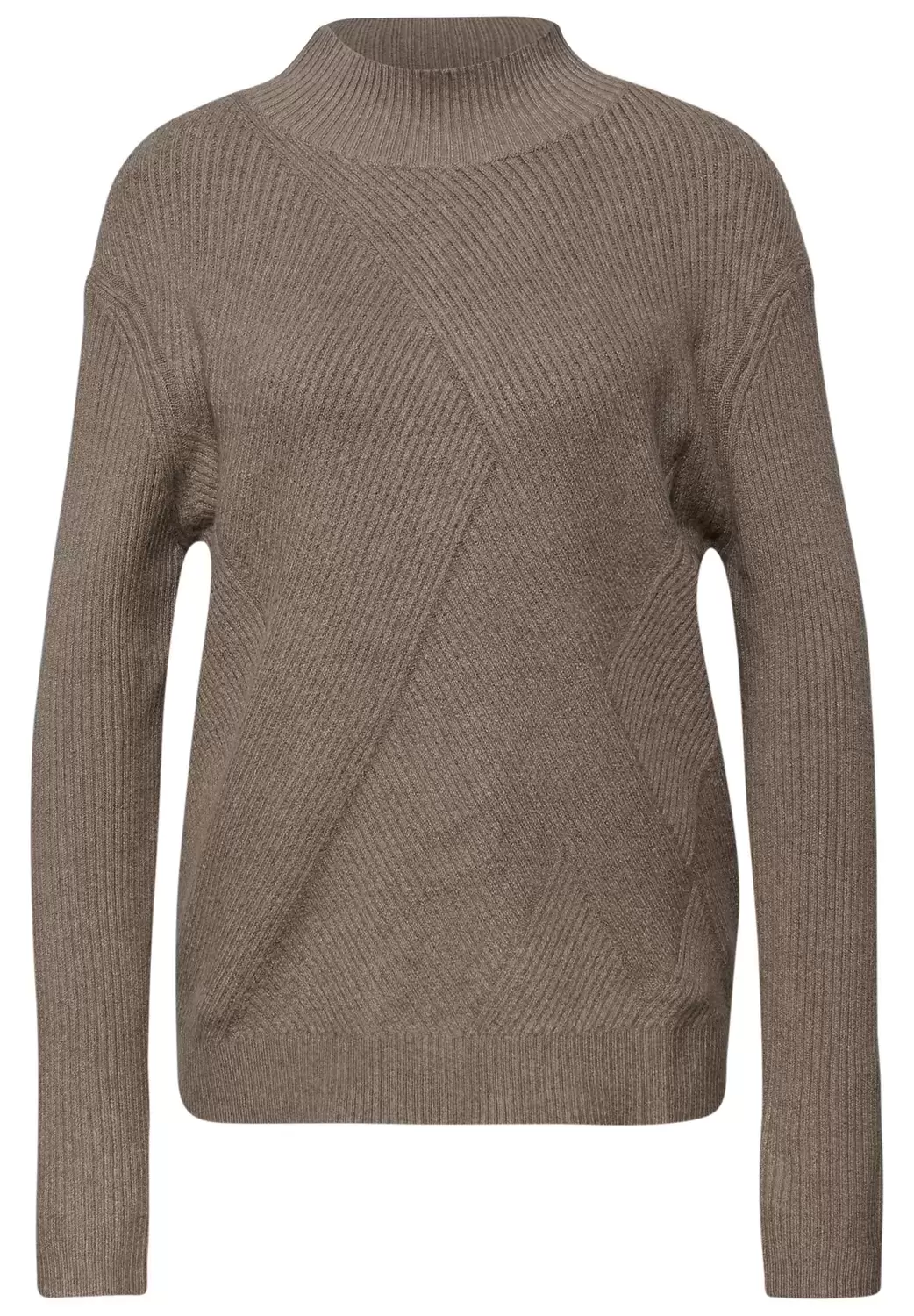 Cosy structure sweater female