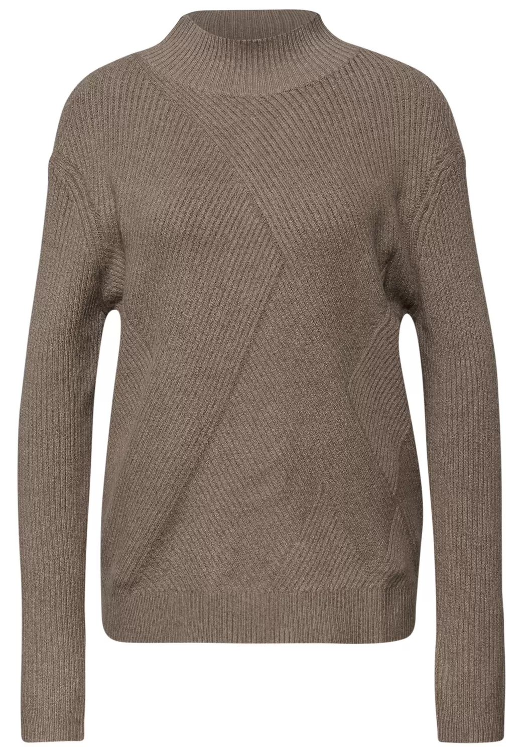 Cosy structure sweater female