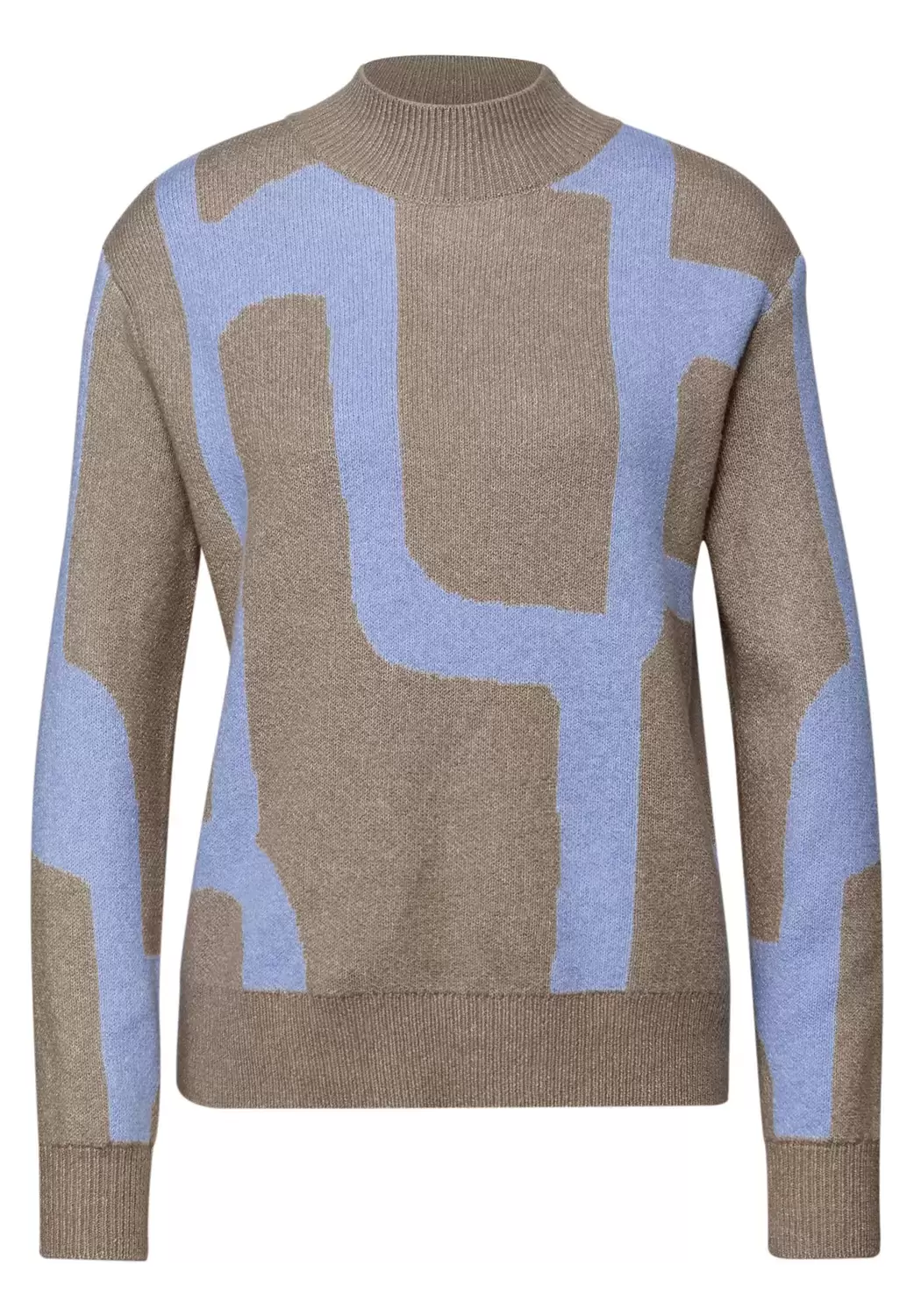 Jacquard sweater female