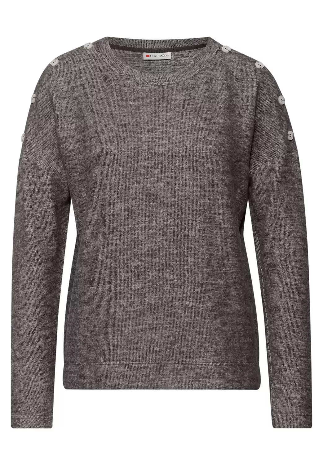 Softes Shirt mit Knöpfen