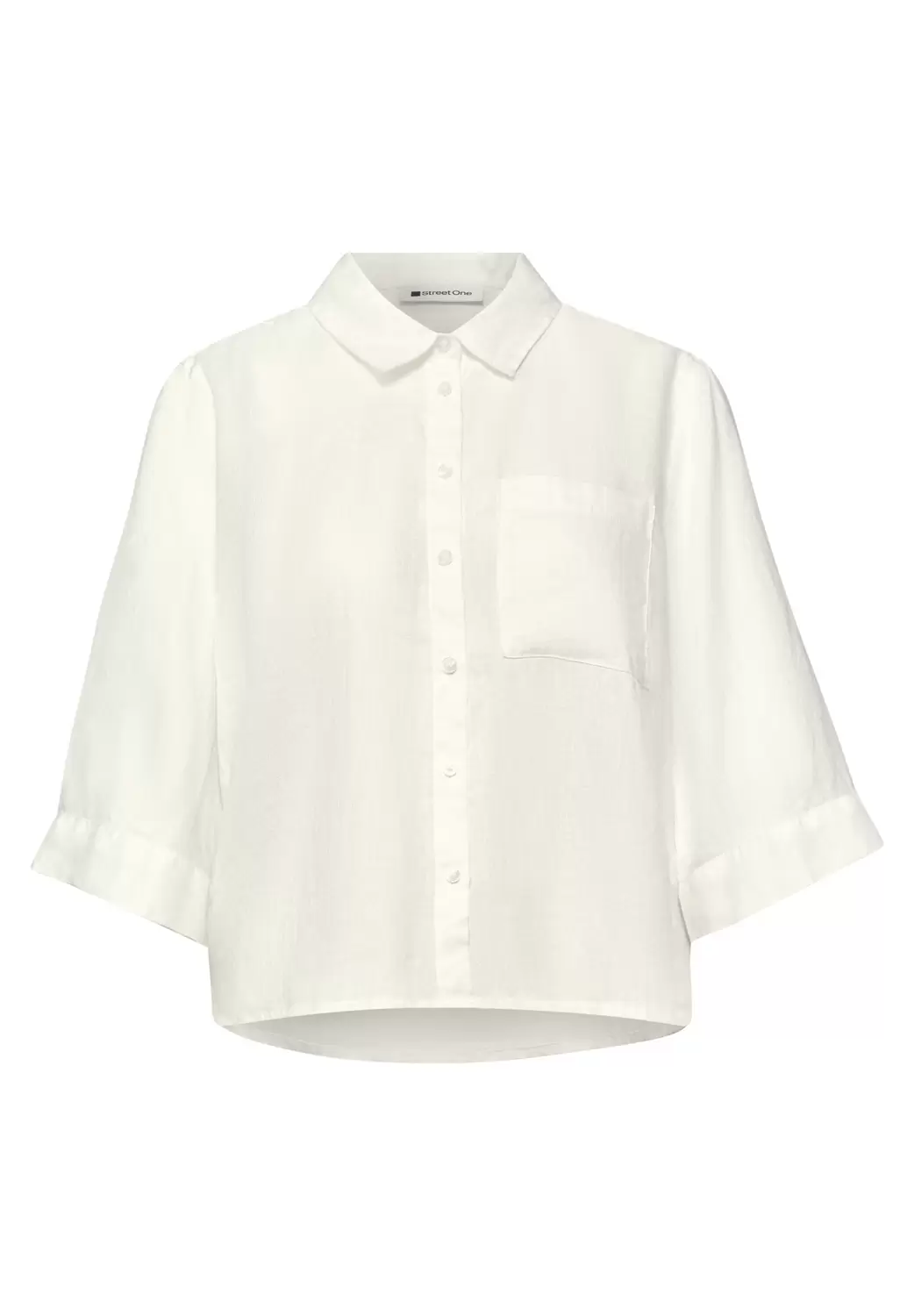 SOL_Shirtcollar blouse w pocke