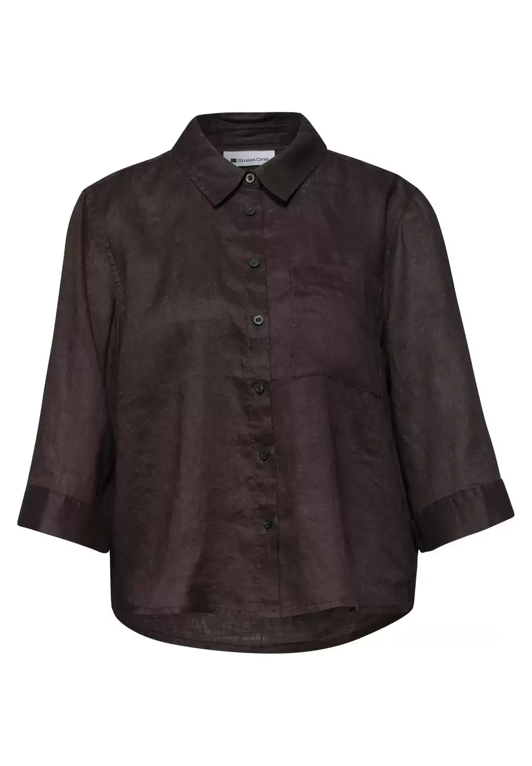 SOL_Shirtcollar blouse w pocke
