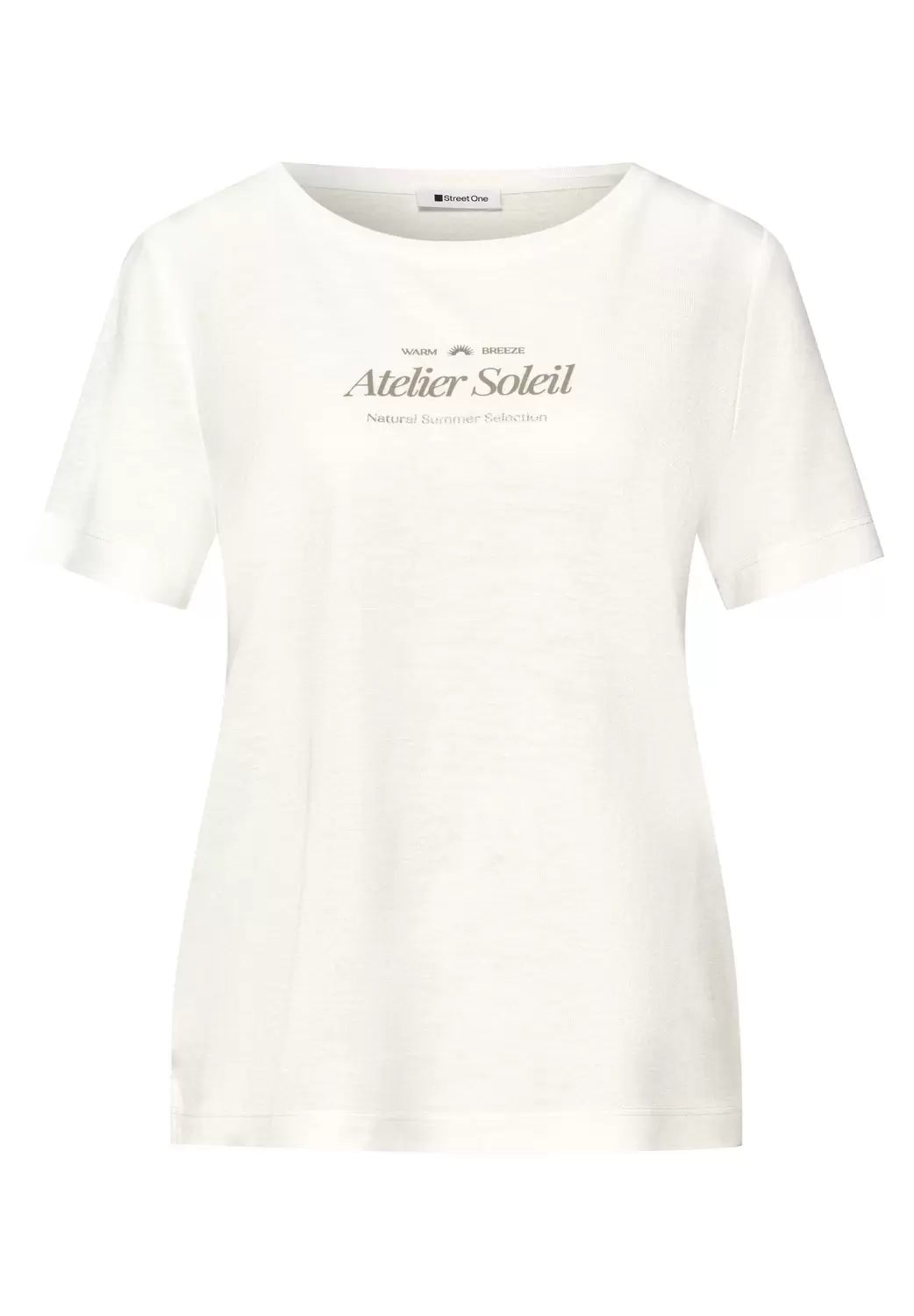 SOL_partprint shirt w.short sl female