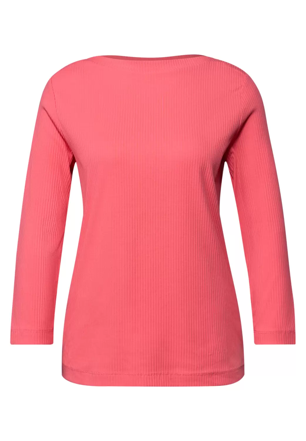 Shirt in Rippstruktur