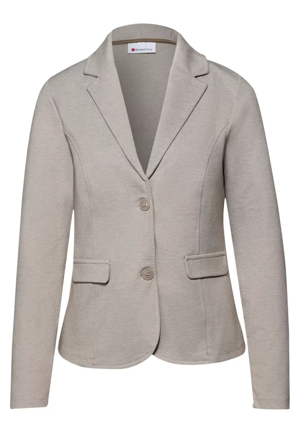 Basic Piqué Blazer