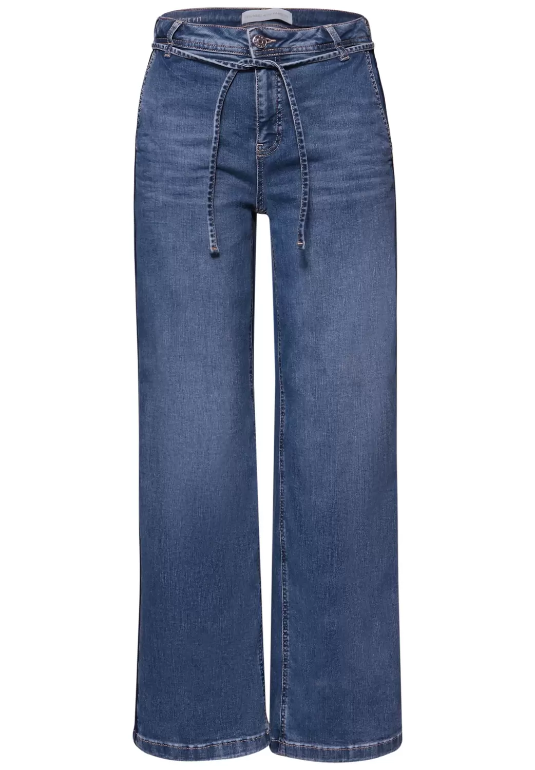 Style Emee Wide Leg.hw.mid blu female