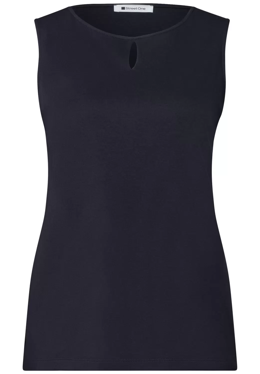 EOS_Jersey Top w. Neckline hol