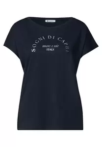 Dropped Shoulder Shirt mit Rundhals