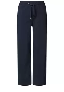 Straight Leg Hose mit Turn-Up-Detail