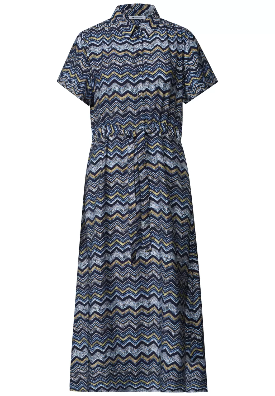 EOS_Maxi Viscose Shirt Dress_A female