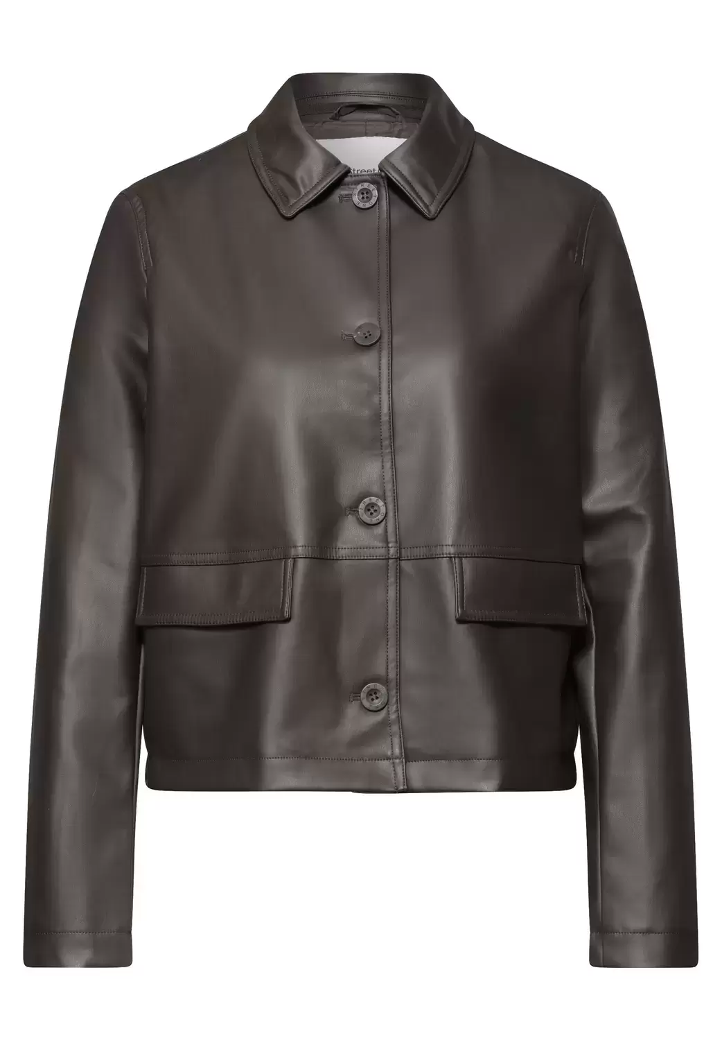 Short PU Jkt female