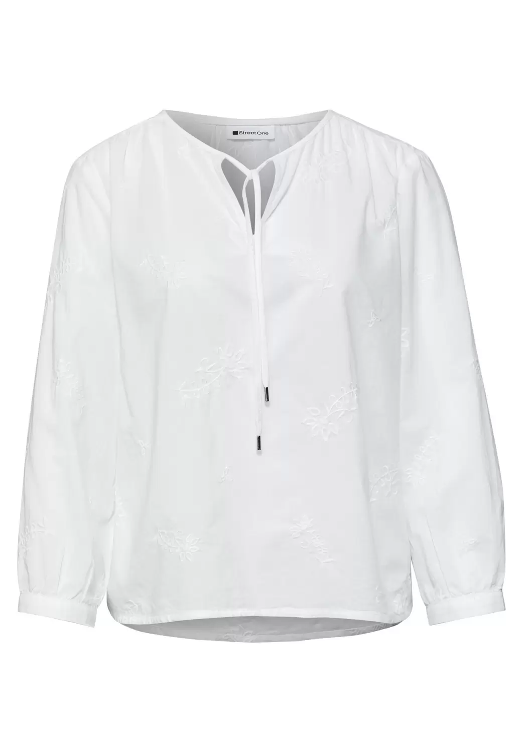 Tunic blouse w embroidery female