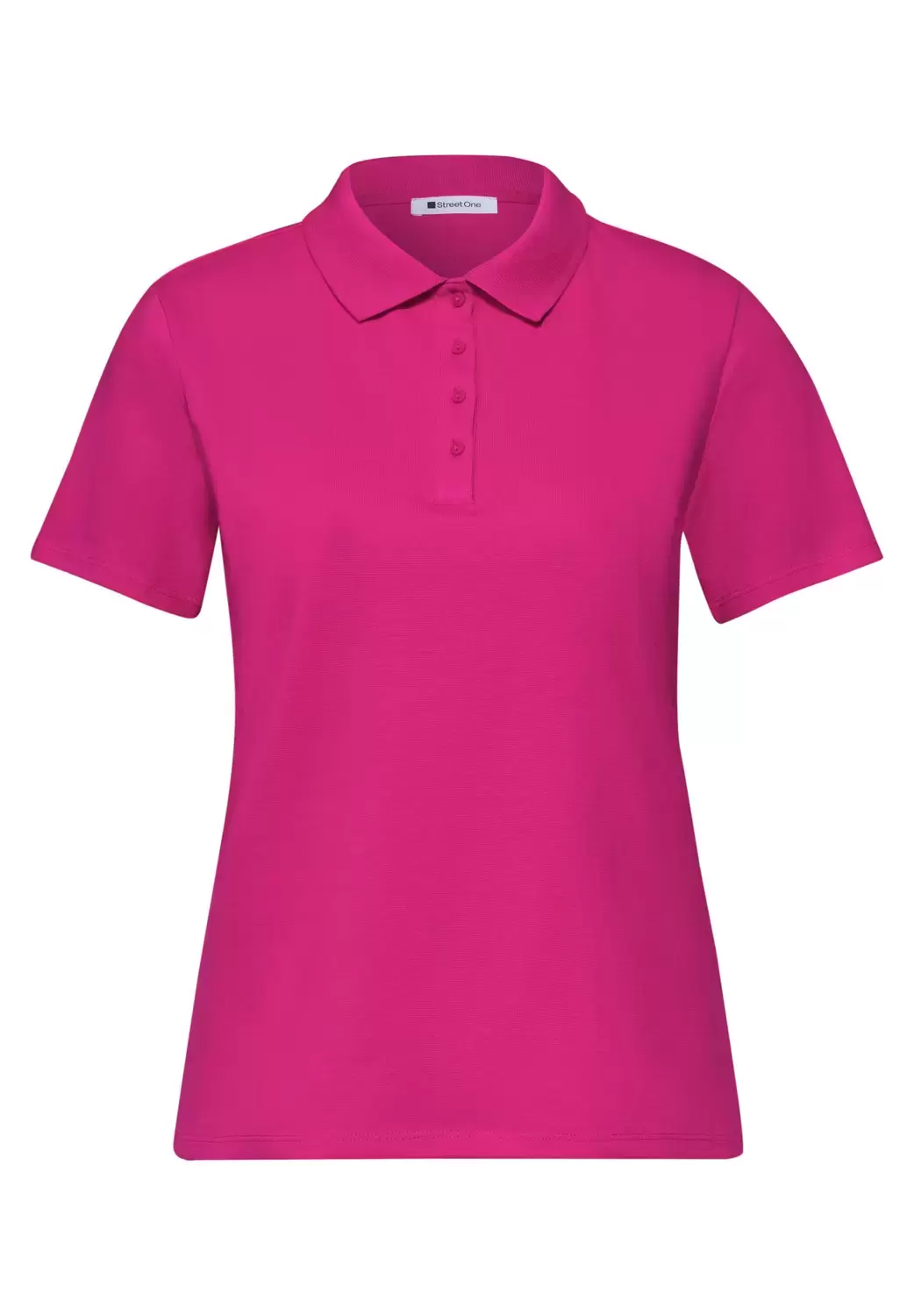rib polo shirt