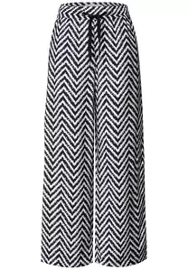 High Waist Wide Leg Hose im Loose Fit
