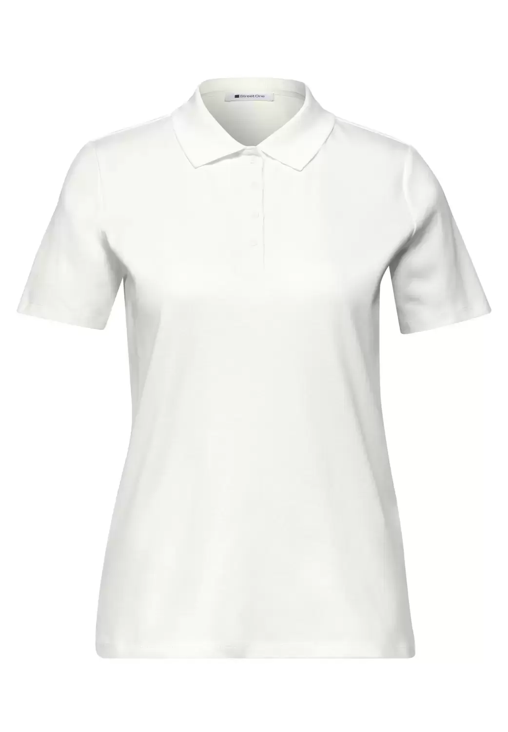 rib polo shirt