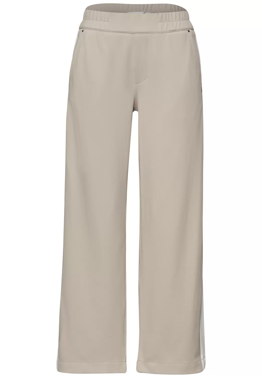 Wide Leg Hose mit Gallonstreifen