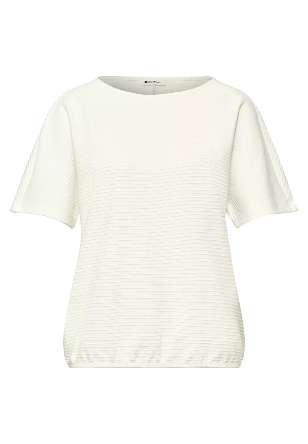 Dropped Shoulder Shirt mit Struktur