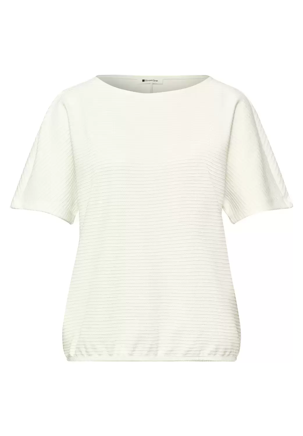 Dropped Shoulder Shirt mit Struktur