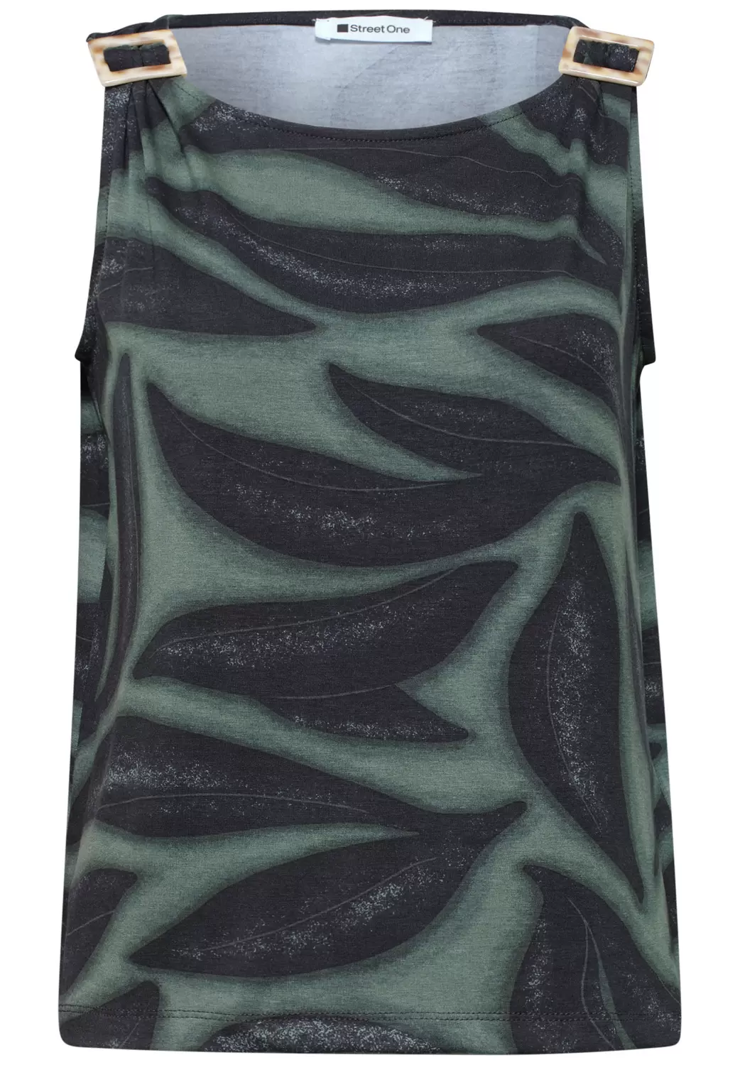 LTD QR printed jersey top w.sh