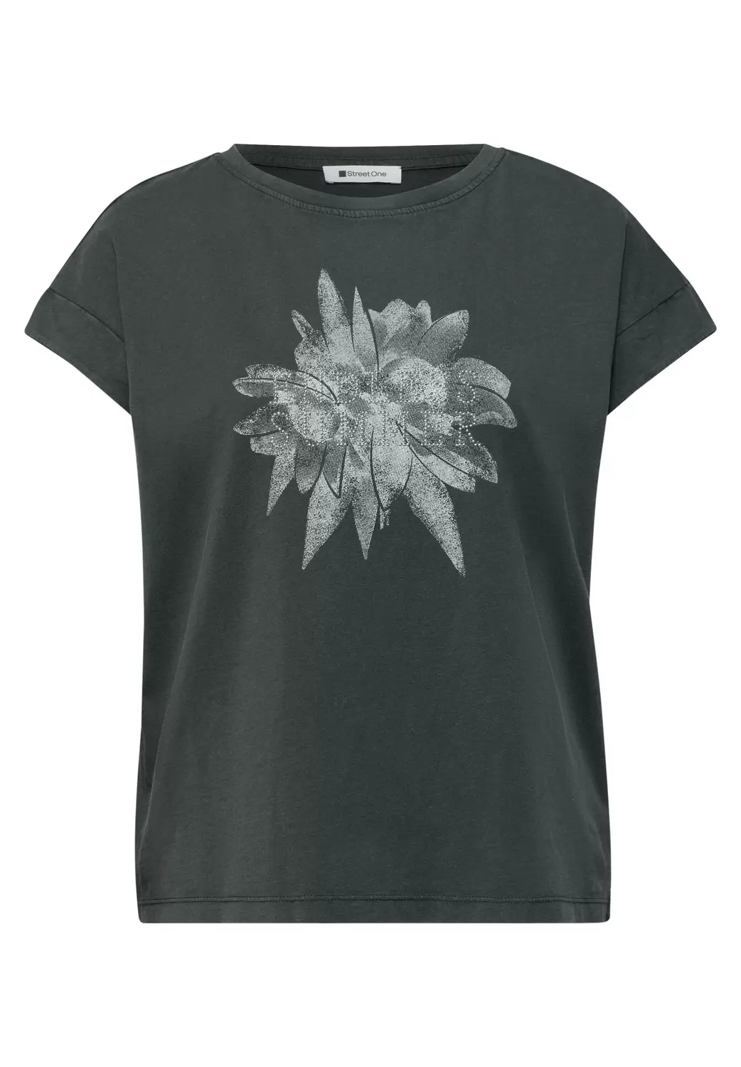 Dropped Shoulder Shirt mit Artwork