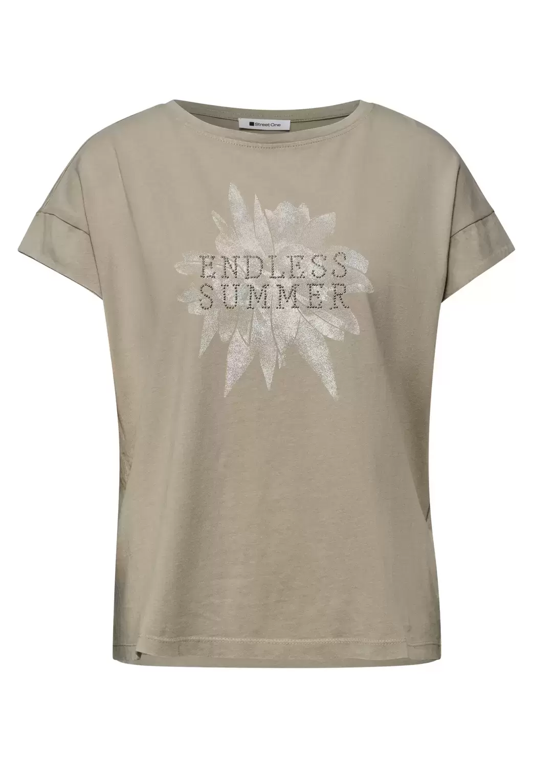 Dropped Shoulder Shirt mit Artwork