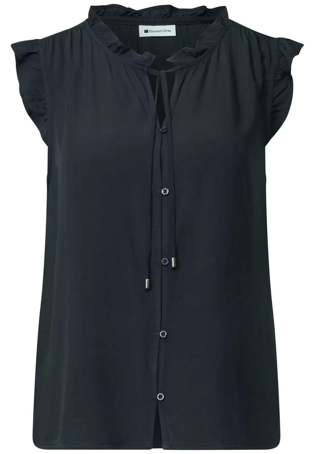 LTD QR buttoned blouse top w f