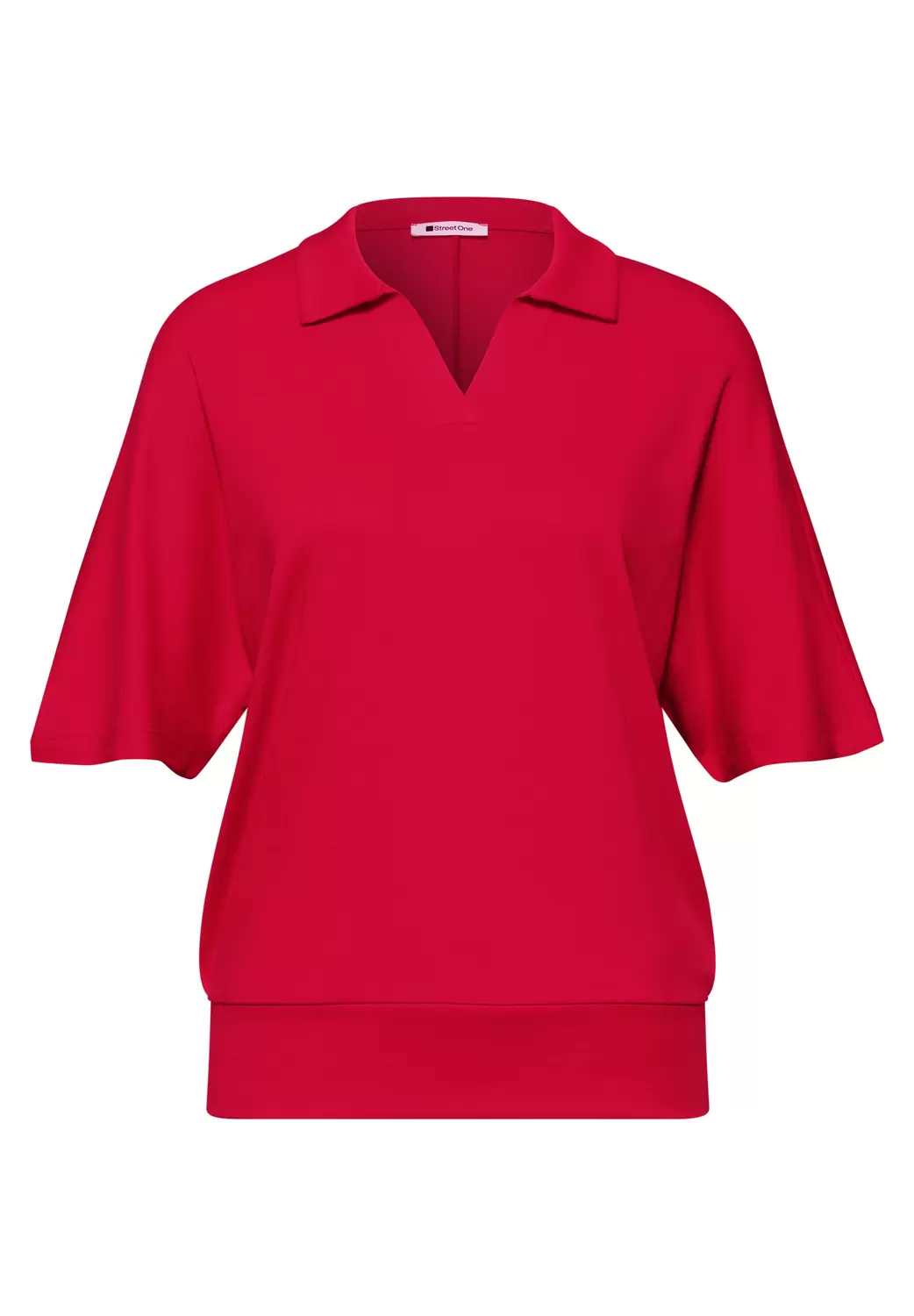 LTD QR polo w.bottom cuff female
