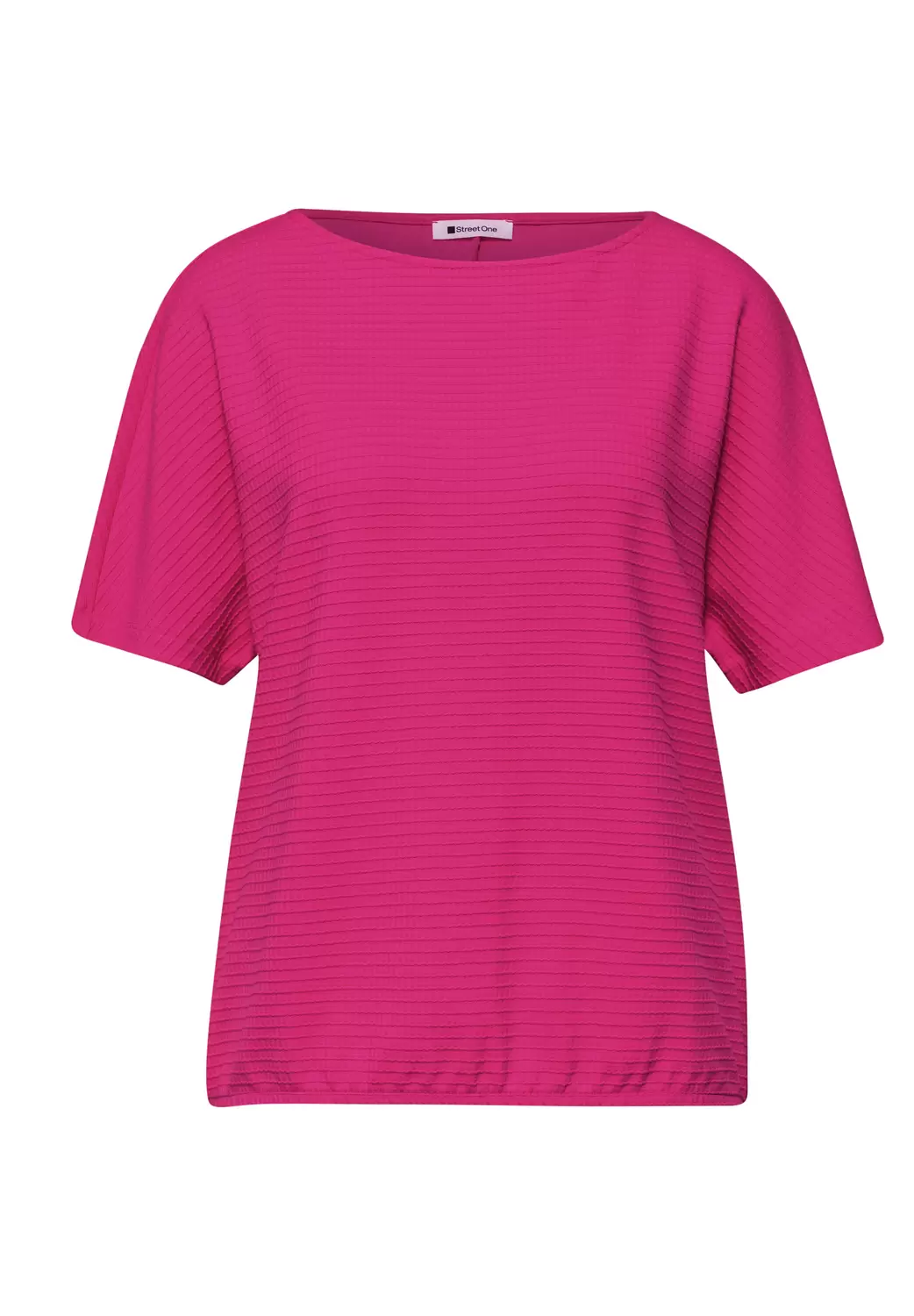 Dropped Shoulder Shirt mit Struktur