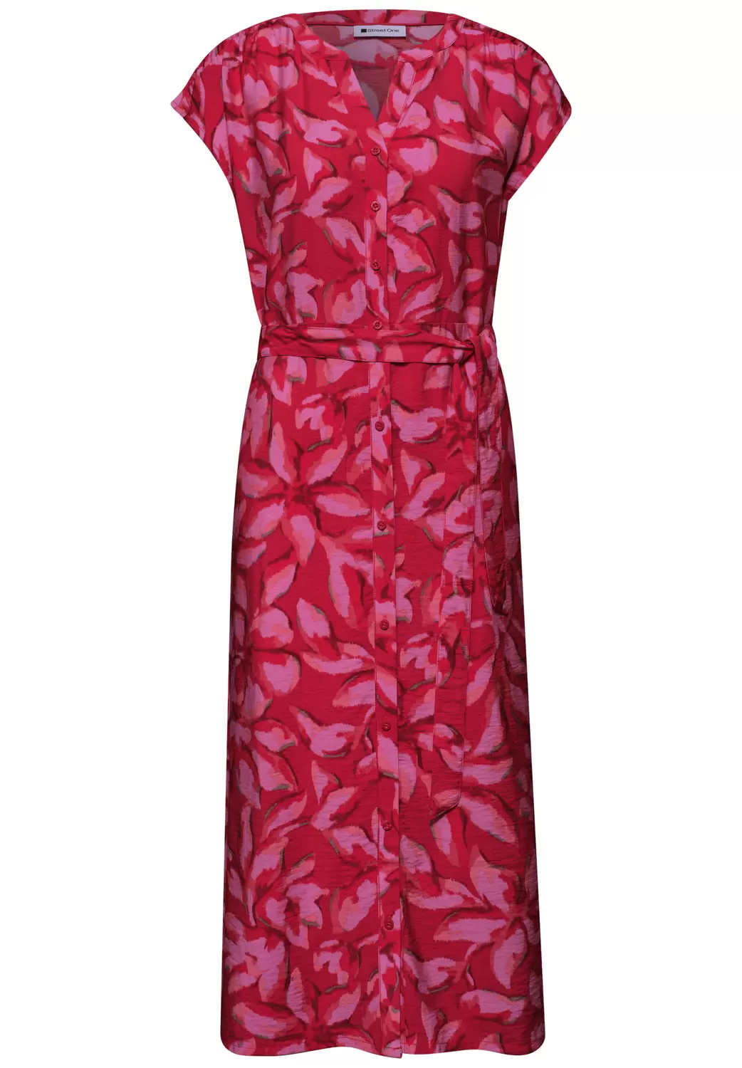 Viscose Shirt Dress_AOP female