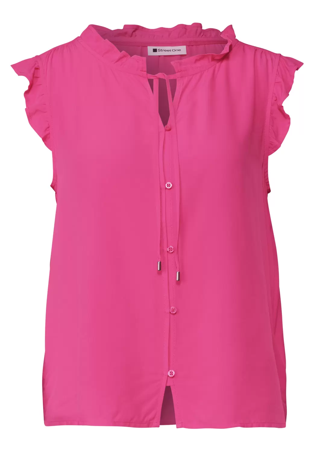 LTD QR buttoned blouse top w f